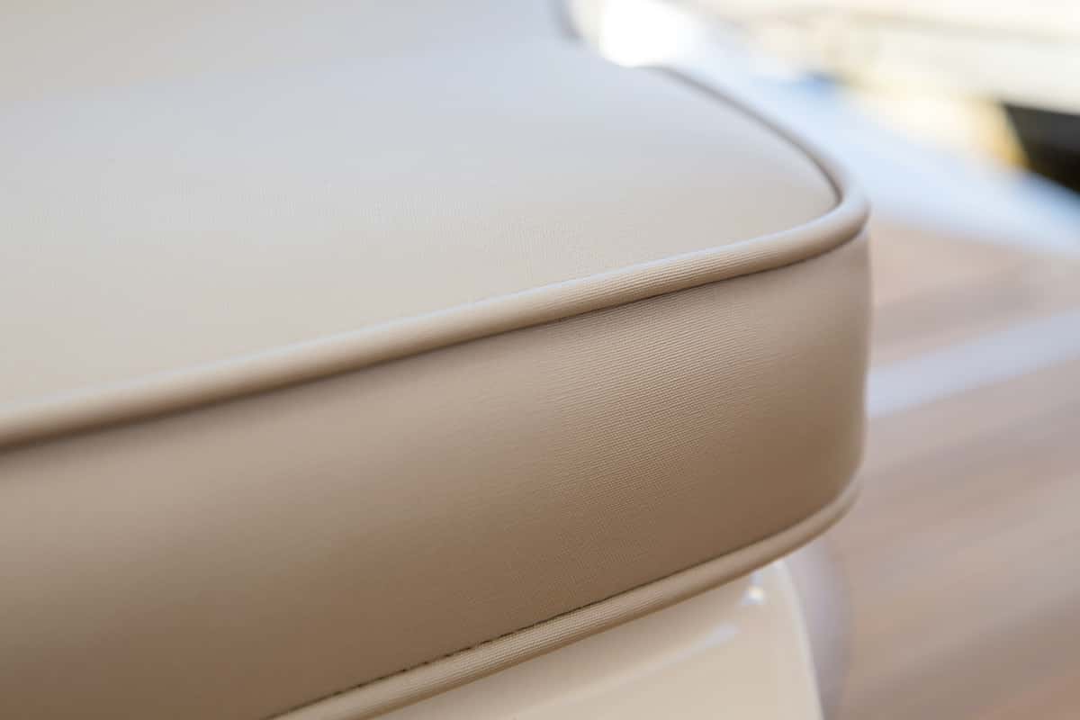 expertly finished yacht furniture